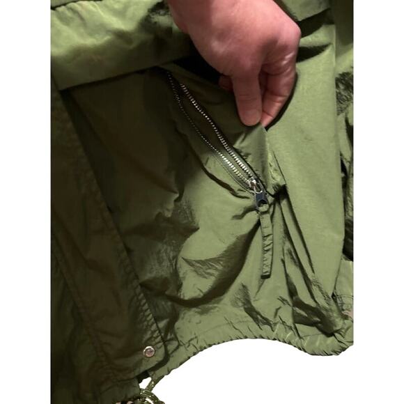 Bershka NA-KD green utility jacket women's hooded sz M NWOT - Picture 10 of 12